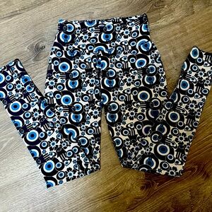 Brazil Wear Evil Eye Yoga Pants Size Small